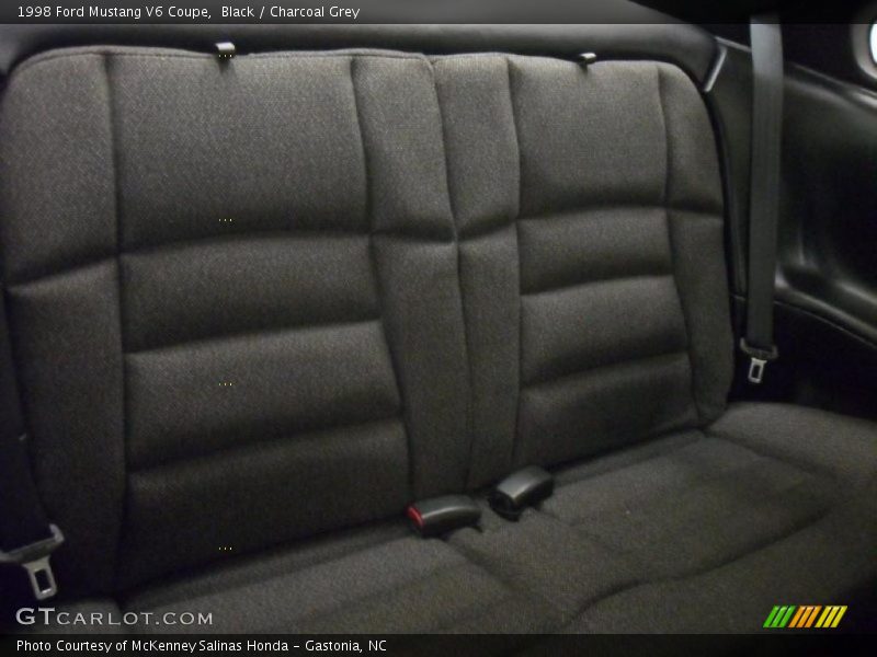 Black / Charcoal Grey 1998 Ford Mustang V6 Coupe