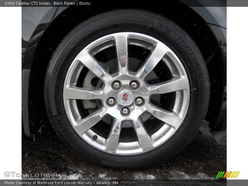 Black Raven / Ebony 2009 Cadillac CTS Sedan