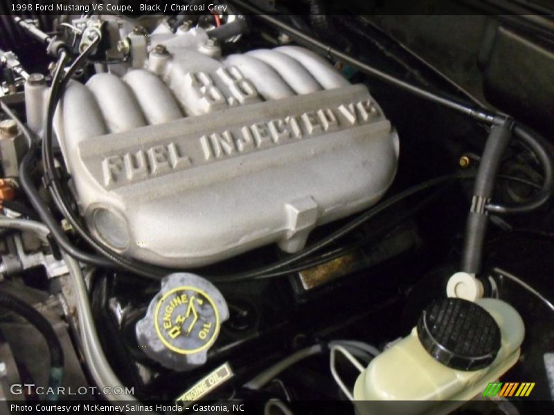  1998 Mustang V6 Coupe Engine - 3.8 Liter OHV 12-Valve V6