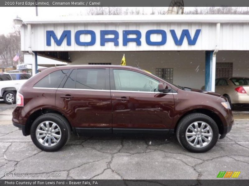 Cinnamon Metallic / Camel 2010 Ford Edge Limited