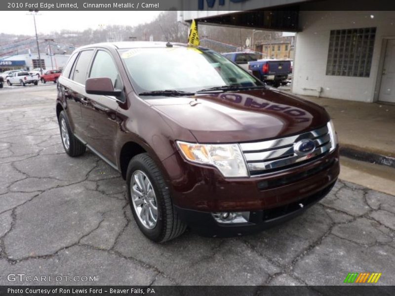 Cinnamon Metallic / Camel 2010 Ford Edge Limited