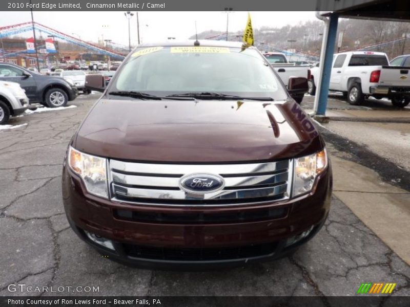 Cinnamon Metallic / Camel 2010 Ford Edge Limited