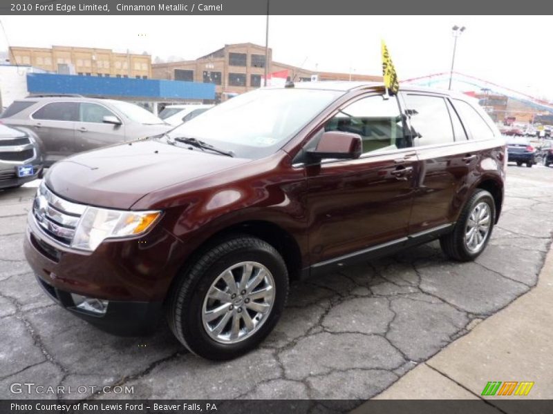 Cinnamon Metallic / Camel 2010 Ford Edge Limited