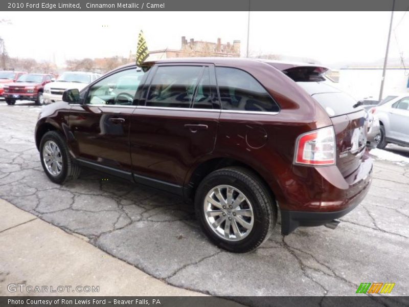 Cinnamon Metallic / Camel 2010 Ford Edge Limited