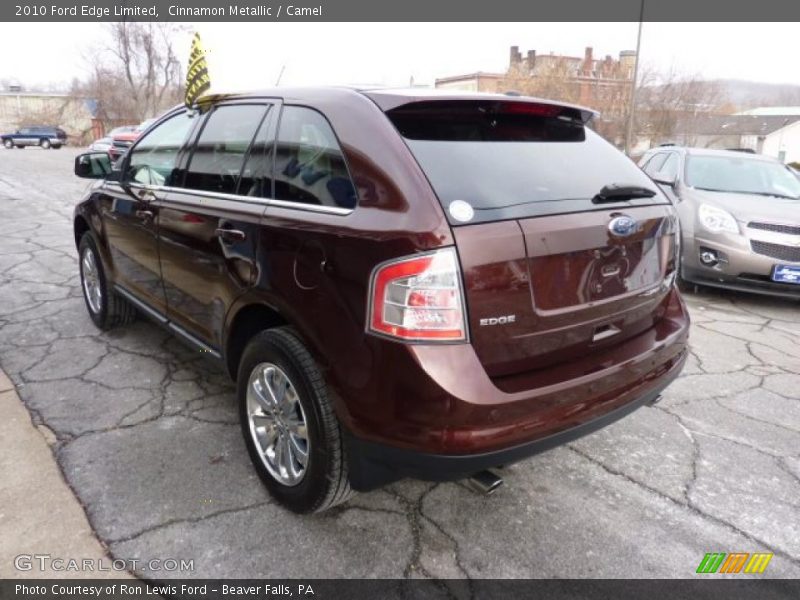 Cinnamon Metallic / Camel 2010 Ford Edge Limited