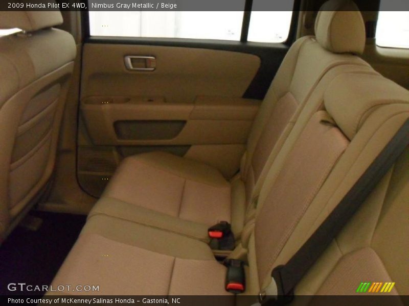 Nimbus Gray Metallic / Beige 2009 Honda Pilot EX 4WD