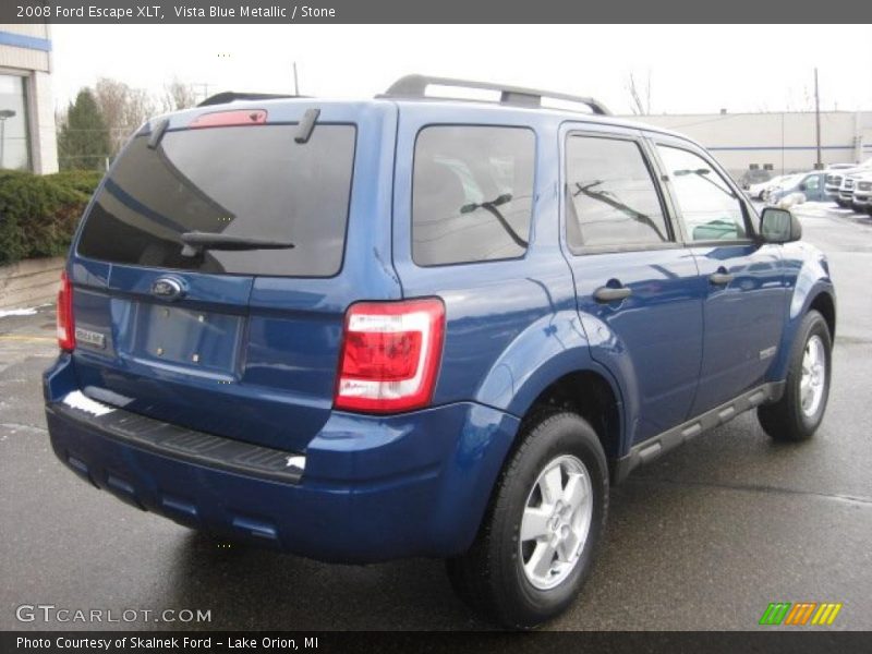 Vista Blue Metallic / Stone 2008 Ford Escape XLT