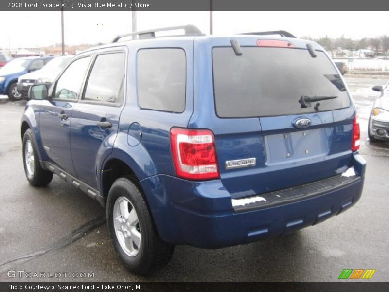 Vista Blue Metallic / Stone 2008 Ford Escape XLT