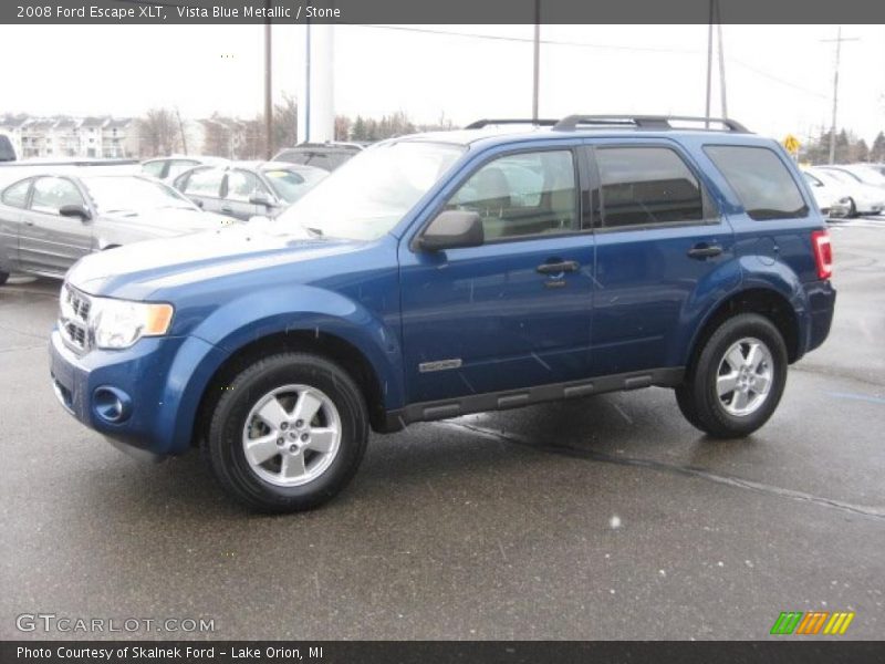 Vista Blue Metallic / Stone 2008 Ford Escape XLT