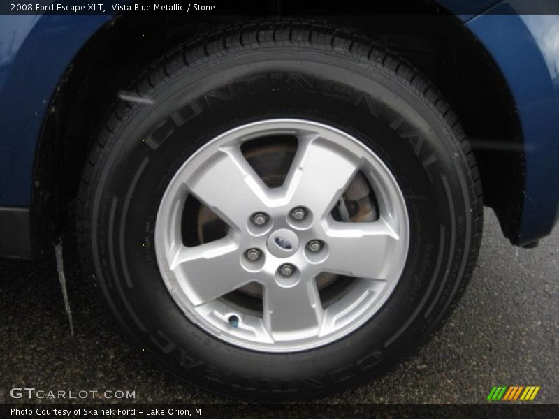 Vista Blue Metallic / Stone 2008 Ford Escape XLT