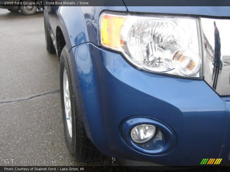 Vista Blue Metallic / Stone 2008 Ford Escape XLT
