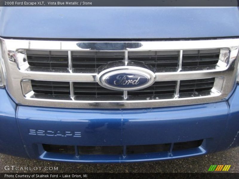 Vista Blue Metallic / Stone 2008 Ford Escape XLT