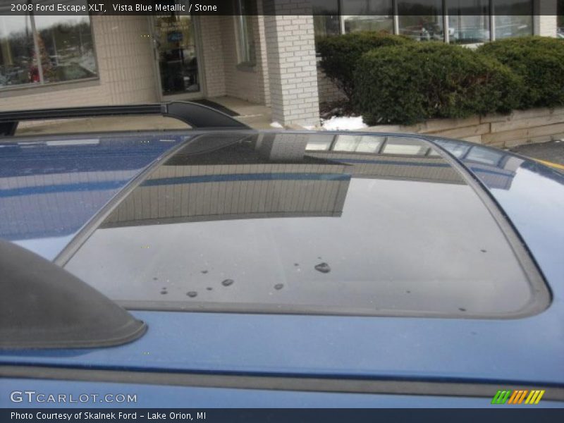 Vista Blue Metallic / Stone 2008 Ford Escape XLT