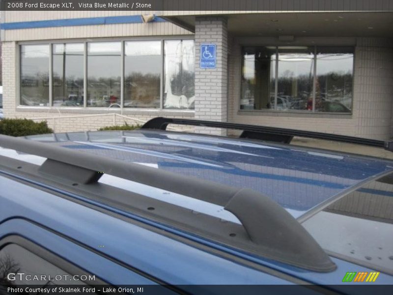 Vista Blue Metallic / Stone 2008 Ford Escape XLT