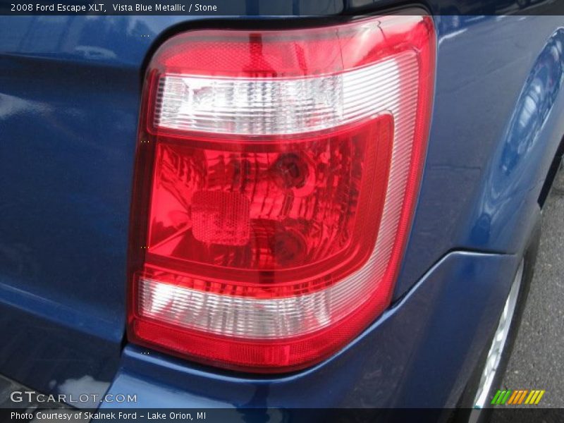 Vista Blue Metallic / Stone 2008 Ford Escape XLT