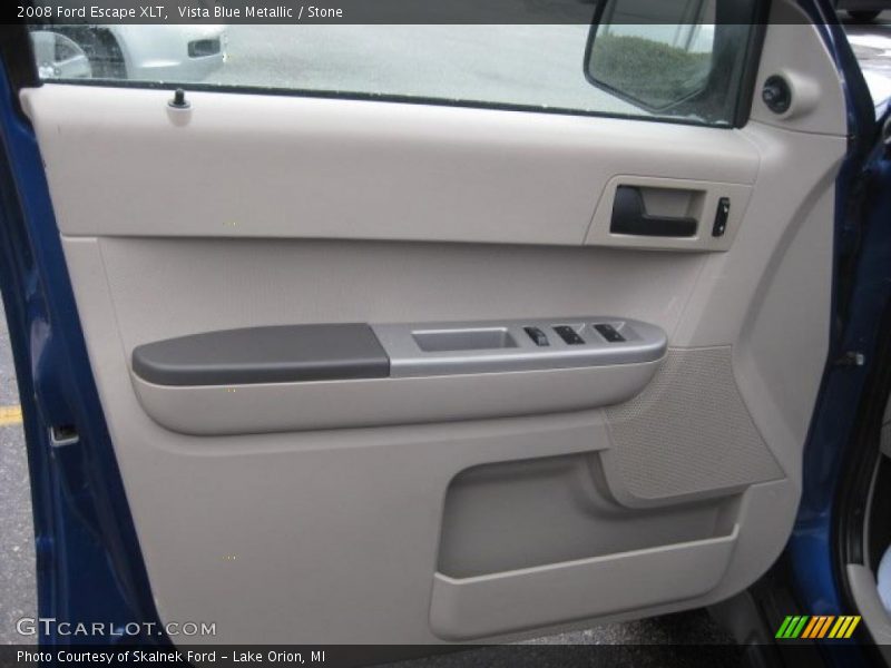Vista Blue Metallic / Stone 2008 Ford Escape XLT