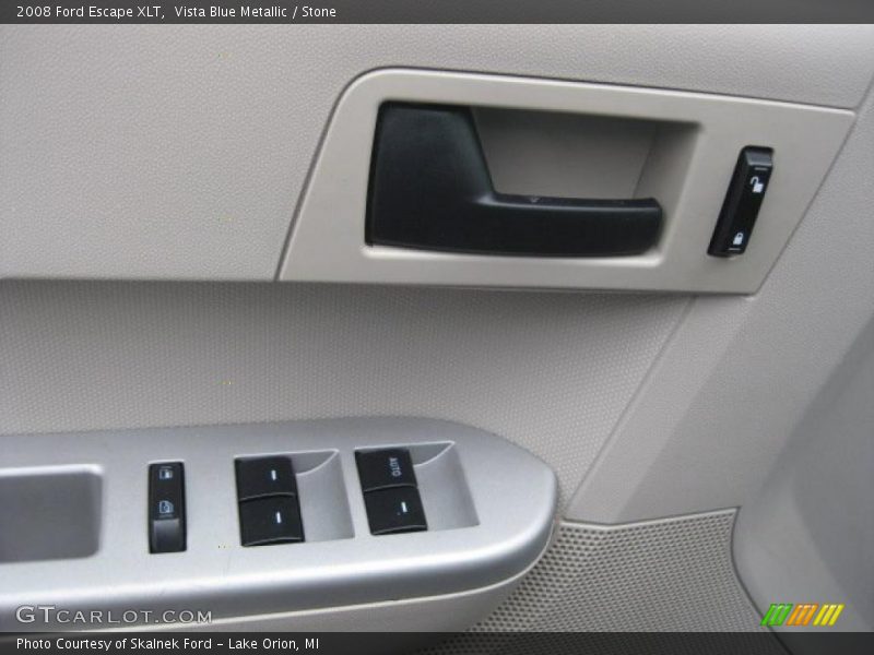 Vista Blue Metallic / Stone 2008 Ford Escape XLT