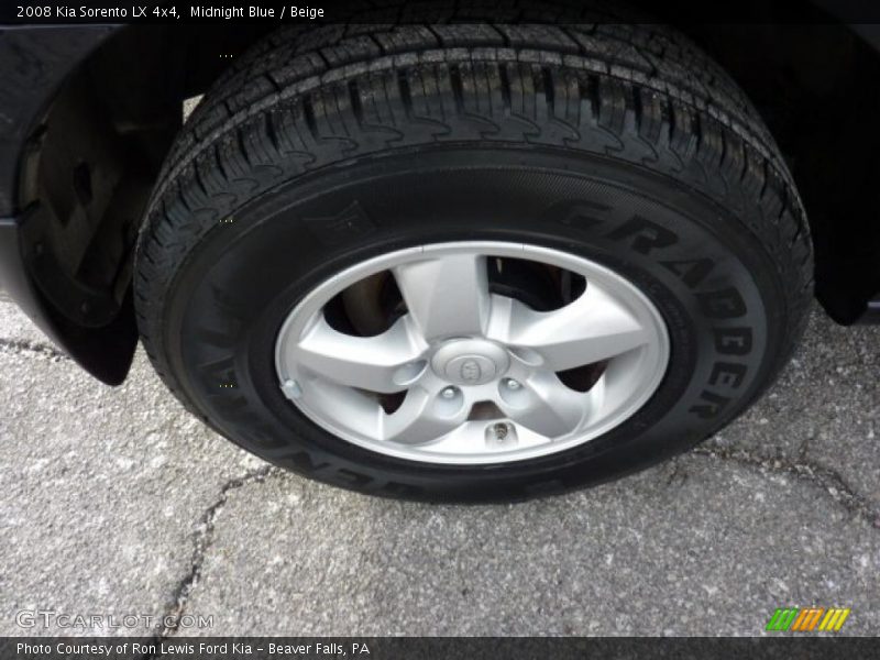Midnight Blue / Beige 2008 Kia Sorento LX 4x4