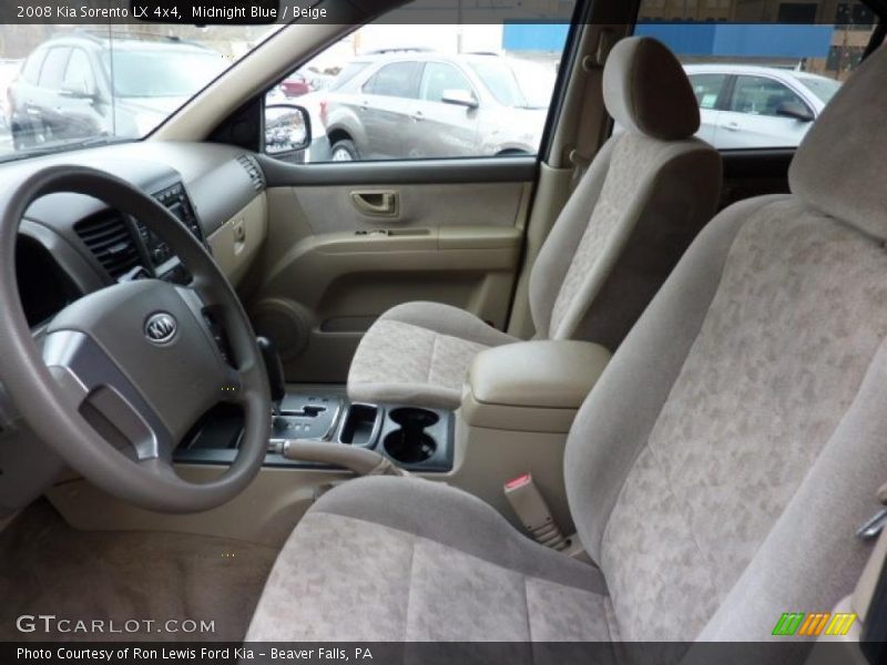Midnight Blue / Beige 2008 Kia Sorento LX 4x4