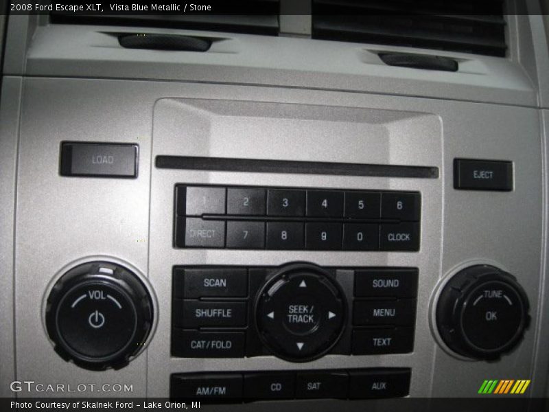 Vista Blue Metallic / Stone 2008 Ford Escape XLT
