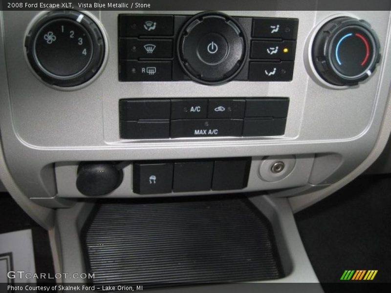 Vista Blue Metallic / Stone 2008 Ford Escape XLT