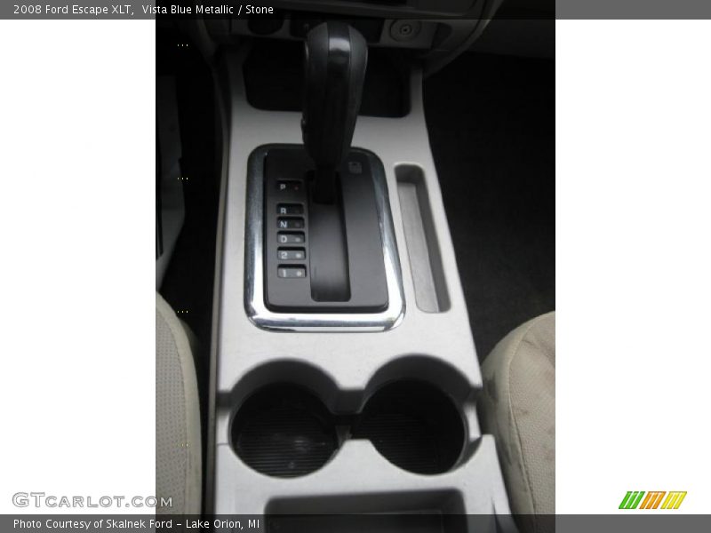 Vista Blue Metallic / Stone 2008 Ford Escape XLT