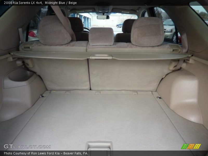Midnight Blue / Beige 2008 Kia Sorento LX 4x4