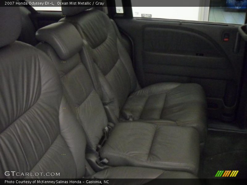 Ocean Mist Metallic / Gray 2007 Honda Odyssey EX-L