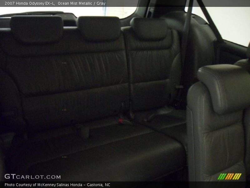 Ocean Mist Metallic / Gray 2007 Honda Odyssey EX-L