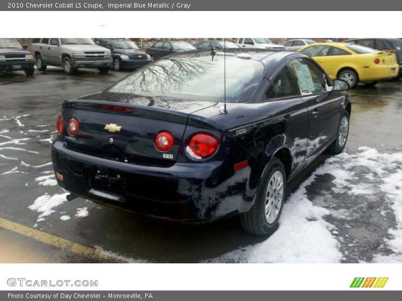 Imperial Blue Metallic / Gray 2010 Chevrolet Cobalt LS Coupe