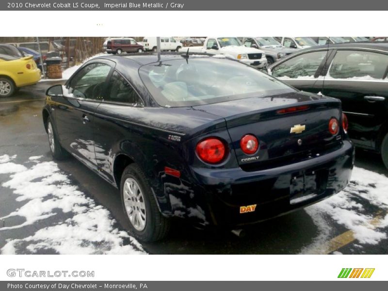 Imperial Blue Metallic / Gray 2010 Chevrolet Cobalt LS Coupe