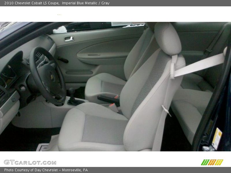  2010 Cobalt LS Coupe Gray Interior