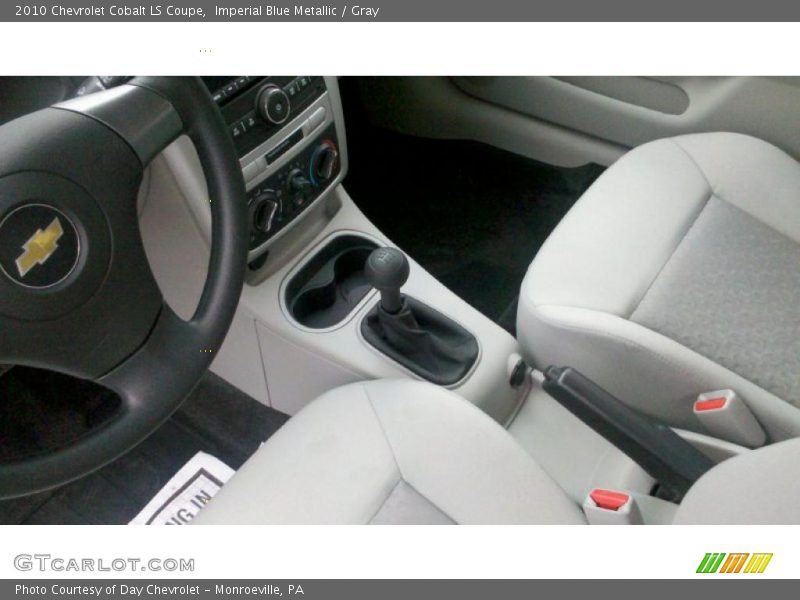  2010 Cobalt LS Coupe Gray Interior