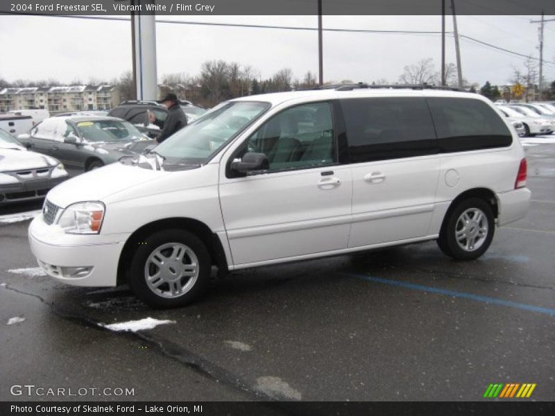 Vibrant White / Flint Grey 2004 Ford Freestar SEL