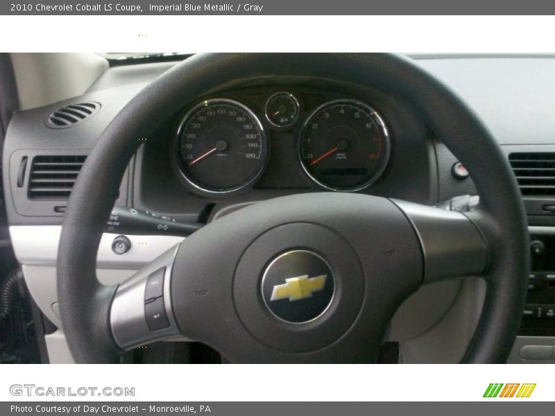 Imperial Blue Metallic / Gray 2010 Chevrolet Cobalt LS Coupe