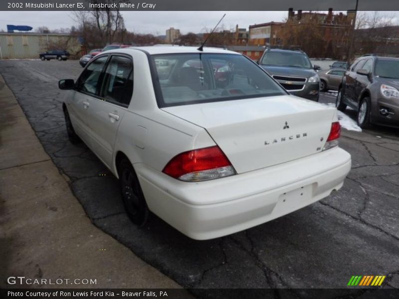 Innsbruck White / Gray 2002 Mitsubishi Lancer ES