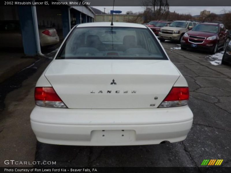 Innsbruck White / Gray 2002 Mitsubishi Lancer ES