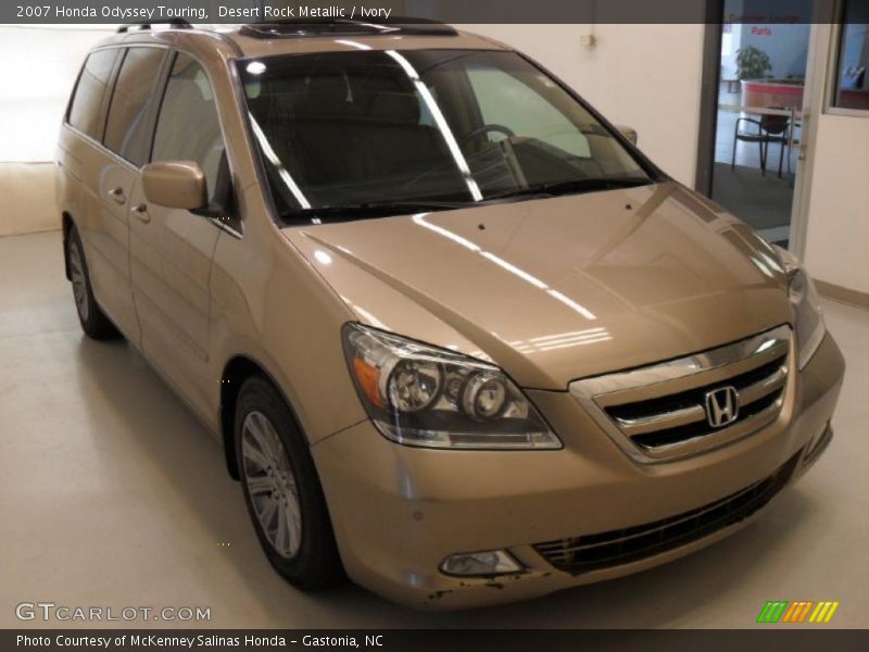 Desert Rock Metallic / Ivory 2007 Honda Odyssey Touring