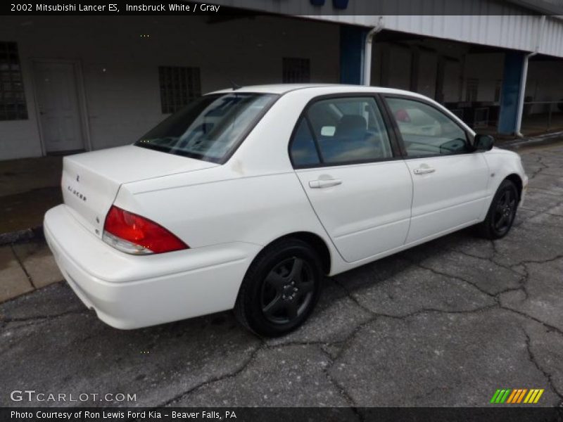 Innsbruck White / Gray 2002 Mitsubishi Lancer ES