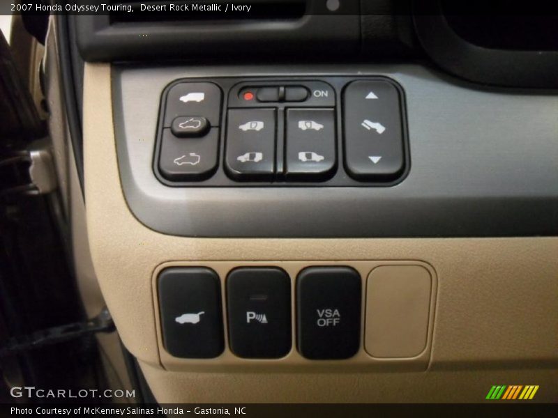 Desert Rock Metallic / Ivory 2007 Honda Odyssey Touring