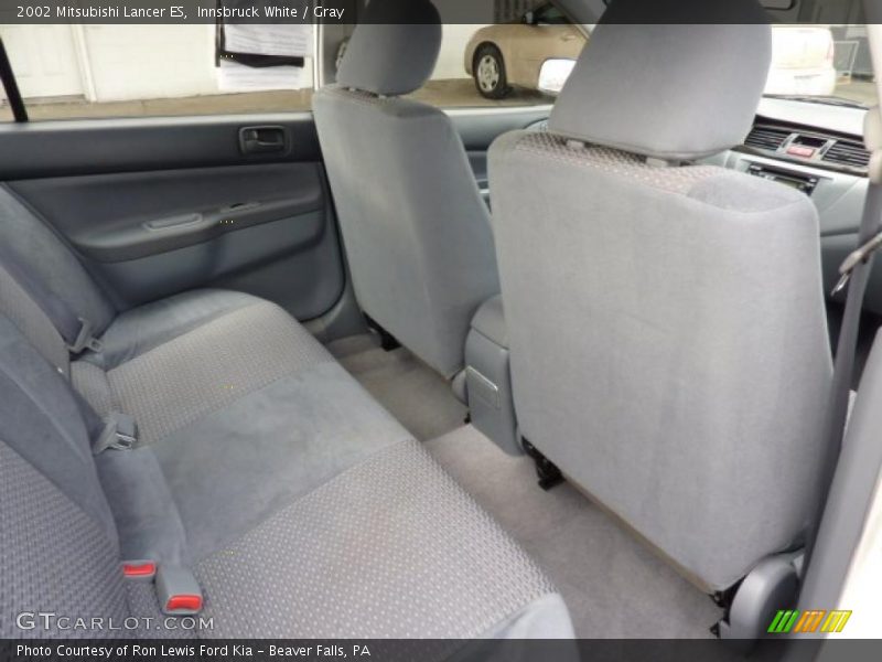 Innsbruck White / Gray 2002 Mitsubishi Lancer ES
