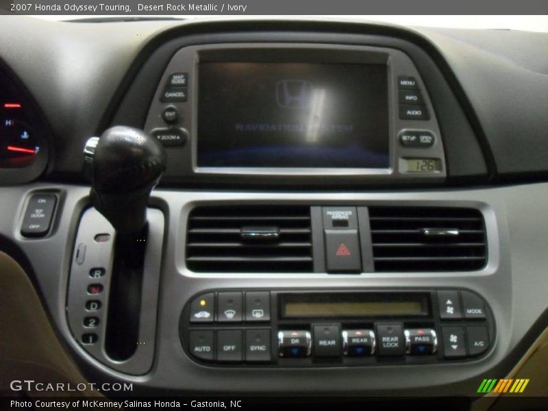 Desert Rock Metallic / Ivory 2007 Honda Odyssey Touring