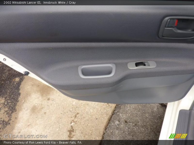 Innsbruck White / Gray 2002 Mitsubishi Lancer ES