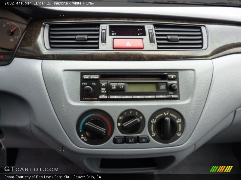 Controls of 2002 Lancer ES