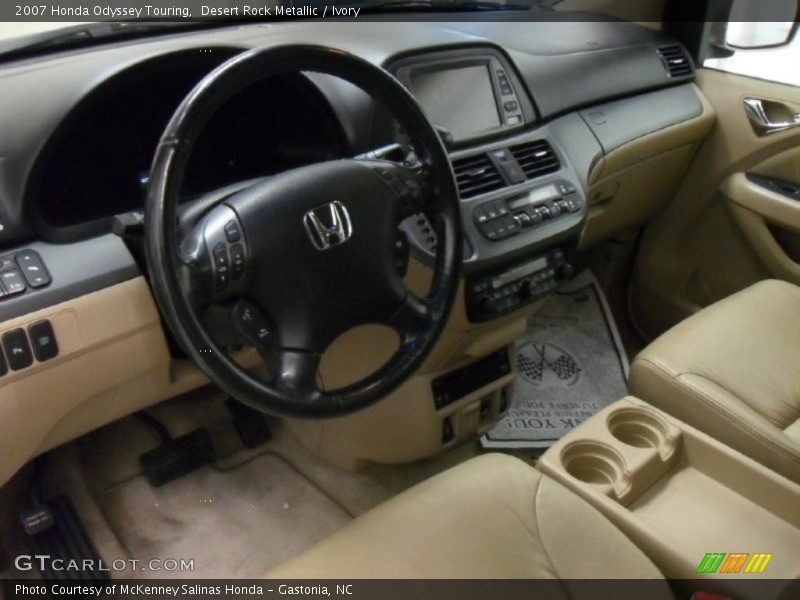 Desert Rock Metallic / Ivory 2007 Honda Odyssey Touring