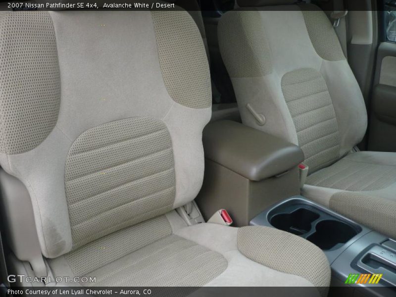 Avalanche White / Desert 2007 Nissan Pathfinder SE 4x4