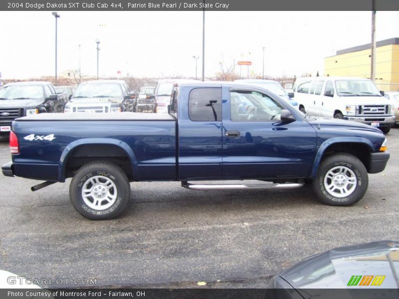  2004 Dakota SXT Club Cab 4x4 Patriot Blue Pearl