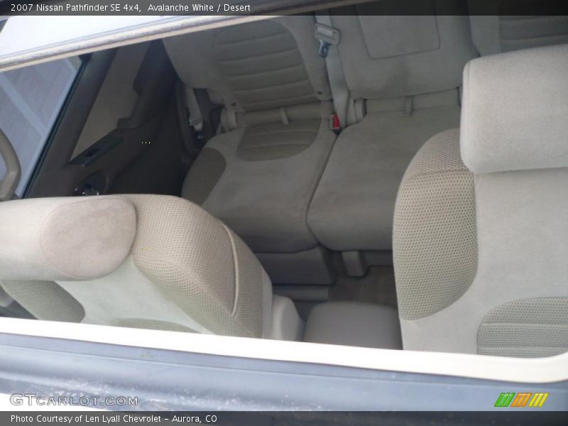 Avalanche White / Desert 2007 Nissan Pathfinder SE 4x4