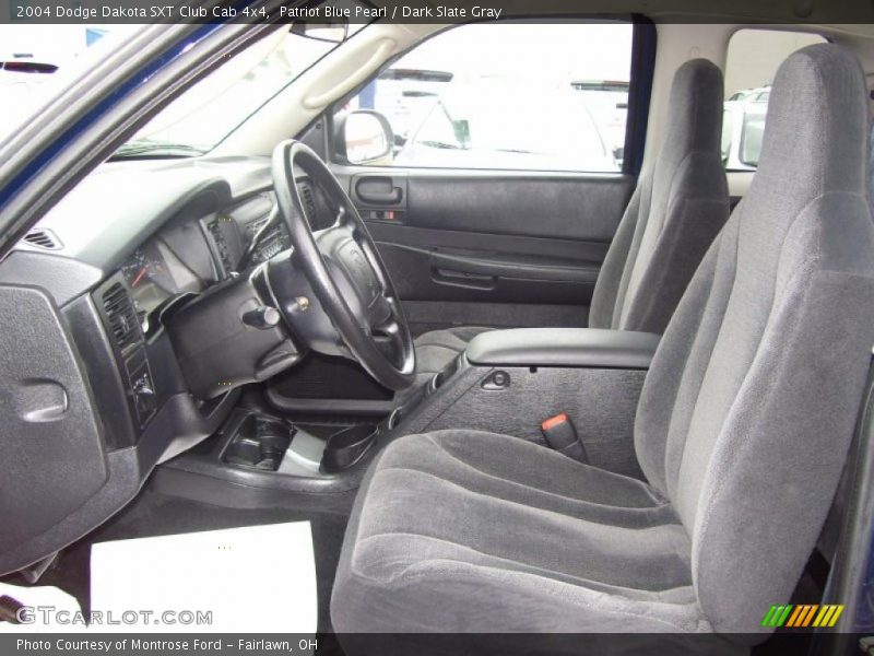  2004 Dakota SXT Club Cab 4x4 Dark Slate Gray Interior