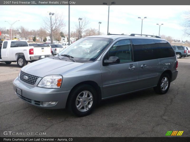Pewter Metallic / Flint Gray 2007 Ford Freestar SEL